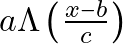 x=cy