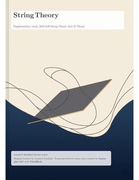 String Theory and M-Theory course book preview