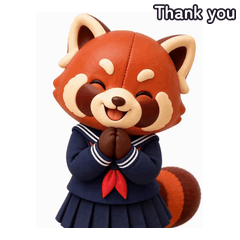 Aya saying Thank you